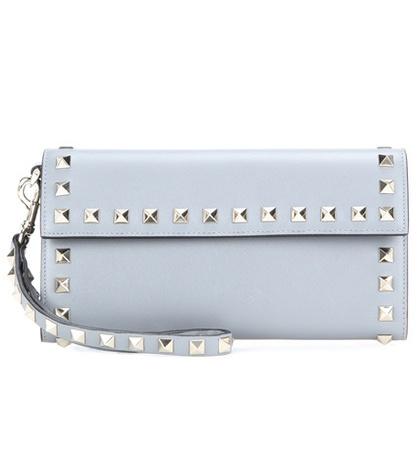 Valentino Valentino Garavani Rockstud Leather Wallet