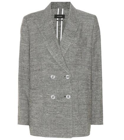 Isabel Marant Kelis Silk And Linen Blazer