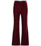 Roland Mouret Exclusive To Mytheresa.com – Connor Velvet And Crêpe Trousers