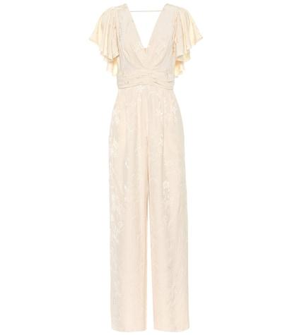 Johanna Ortiz Amorini Jacquard Jumpsuit