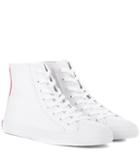 Calvin Klein 205w39nyc Printed High-top Sneakers