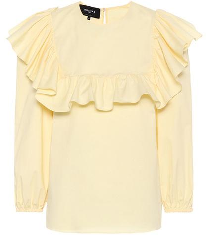 Rochas Cotton-blend Top