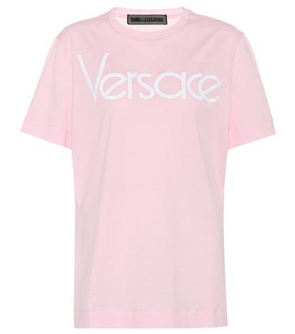 Versace Vintage Logo Cotton T-shirt
