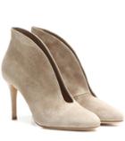 Gianvito Rossi Exclusive To Mytheresa.com – Vamp 85 Suede Ankle Boots