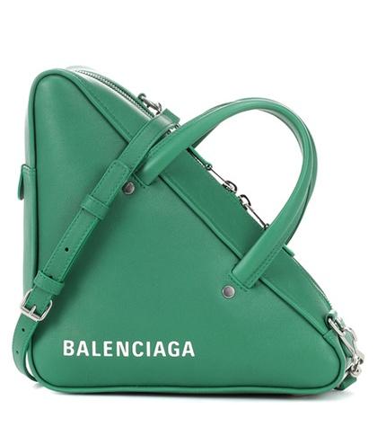 Balenciaga Triangle Duffle S Leather Tote