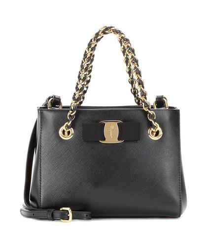 Salvatore Ferragamo Melike Small Leather Tote Bag