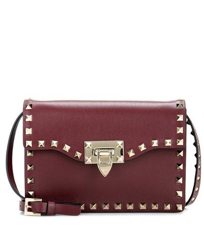 Adidas Originals Valentino Garavani Rockstud Leather Shoulder Bag
