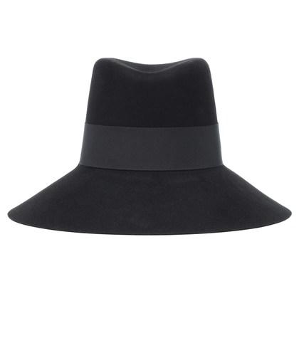 Saint Laurent Nina Rabbit-felt Hat