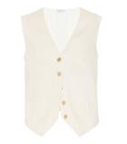 Brunello Cucinelli Cotton And Linen Vest