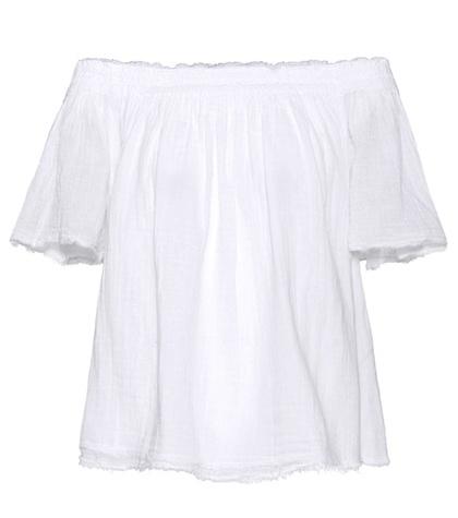 Isabel Marant Off-the-shoulder Cotton Top
