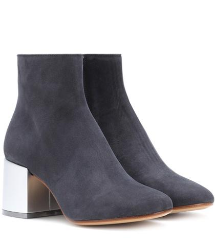 Mm6 Maison Margiela Suede Ankle Boots