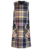 Bottega Veneta Checked Shift Dress