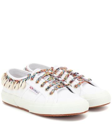 Alanui X Superga® Embellished Sneakers