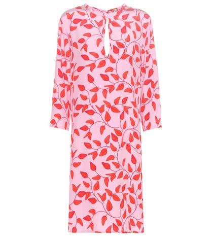 Johanna Ortiz Libertad Printed Silk Dress