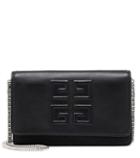 Givenchy Logo Leather Shoulder Bag