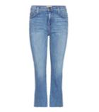 Rosie Assoulin The Kick Mid-rise Flared Cropped Jeans