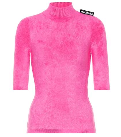 Balenciaga Stretch-knit Top