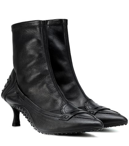 Tod's X Alessandro Dell'acqua Leather Ankle Boots