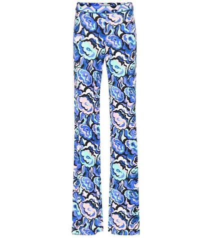 Emilio Pucci Printed Flared Pants