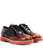 Balenciaga Leather Oxford Shoes
