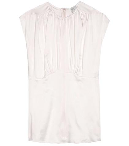Equipment Plimpton Silk-satin Top