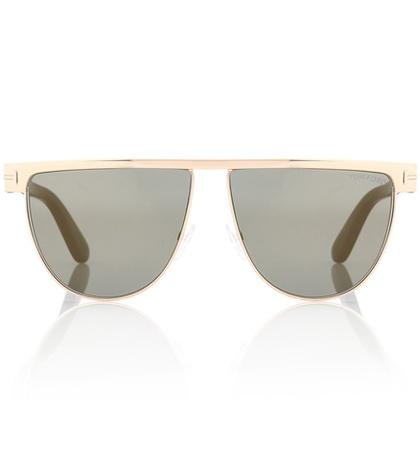 Gucci Stephanie Aviator Sunglasses