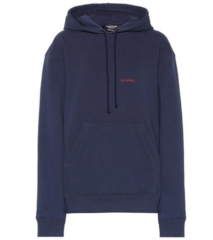 Calvin Klein 205w39nyc Embroidered Cotton Hoodie