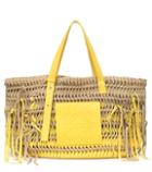 Loewe Anagram Woven Leather Tote