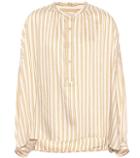 Isabel Marant Ilda Striped Silk-blend Blouse