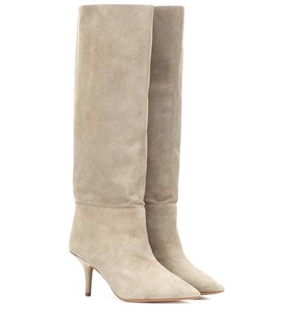 Yeezy Suede Knee-high Boots (season 7)