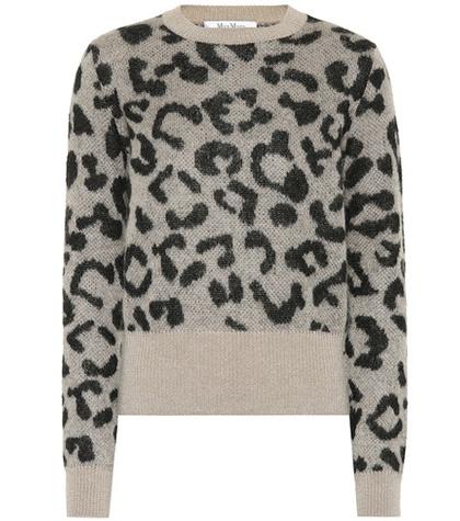 Max Mara Mohair And Wool-blend Sweater