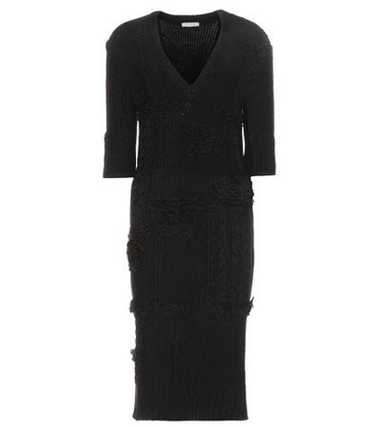 Nina Ricci Knitted Wool-blend Dress