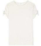 Helmut Lang Hanging Strap Cotton And Cashmere T-shirt