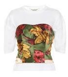 Junya Watanabe Silk Bustier Cotton T-shirt