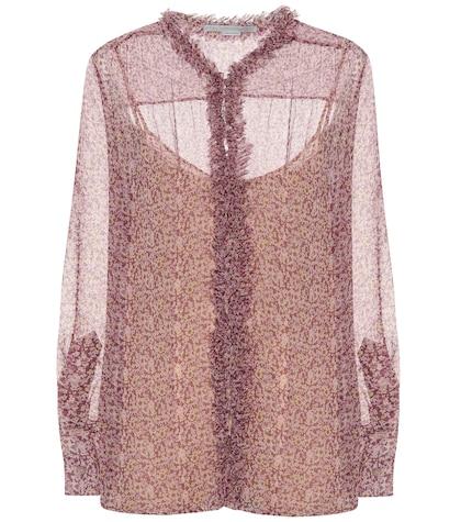 Stella Mccartney Floral Silk Blouse