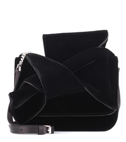 N21 Velvet Shoulder Bag