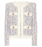Balmain Tweed Cotton-blend Jacket