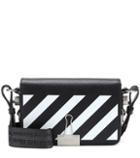 Off-white Mini Binder Clip Leather Shoulder Bag