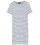 A.p.c. Striped Cotton T-shirt Dress