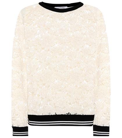 Valentino Lace Sweater