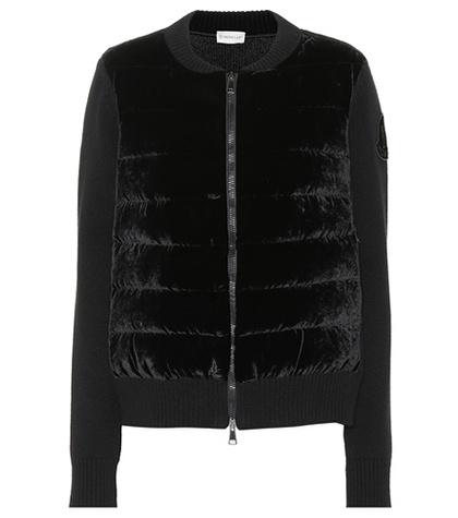 Moncler Wool And Cashmere-blend Jacket