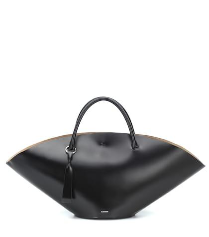 Jil Sander Sombrero Leather Tote