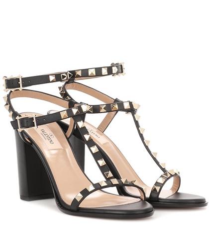 Jacquemus Valentino Garavani Rockstud Leather Sandals