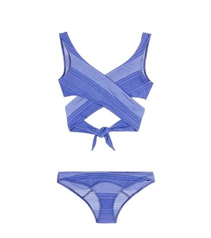 Kate Moss For Equipment Marie-louise Wrap Bikini