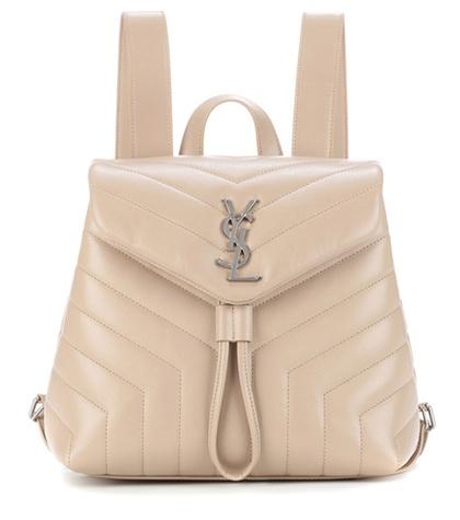 Saint Laurent Small Loulou Leather Backpack