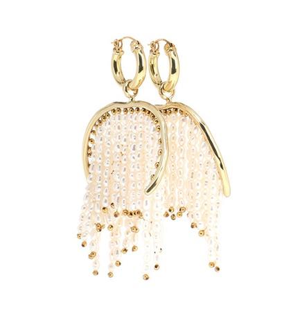 Versace Emin Fringe Earrings