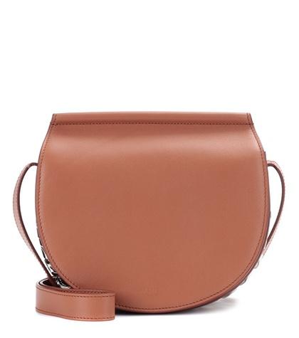 Givenchy Infinity Mini Saddle Leather Shoulder Bag