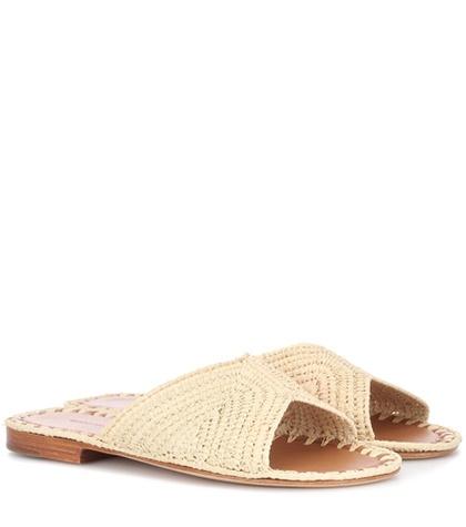 Jennifer Behr Salon Raffia Sandals