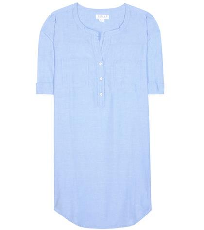 Velvet Doma Cotton Chambray Shirt Dress