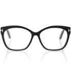 Tom Ford Curved Rectangular Frame Glasses
